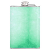 Personalisiert Happy 70. Geburtstag Design Flachmann (Rückseite)