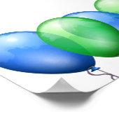 Personalisiert Happy Birthday Autographs Poster (Ecke)