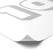 Personalisiert Happy Birthday Autographs Poster (Ecke)