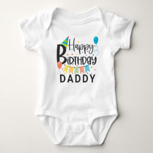 Personalisiert Happy Birthday Baby Strampler