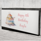 Personalisiert Happy Birthday Banner