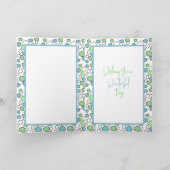 Personalisiert Happy Birthday Card Karte (Innenseite)