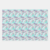 Personalisiert Happy Birthday Circus Geschenkpapier Set (Vorderseite 2)