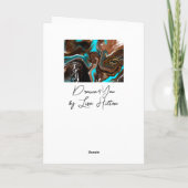 Personalisiert Happy Birthday Favorite Nephew Karte (Rückseite)