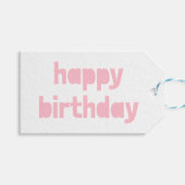 Personalisiert Happy Birthday Gift Tag Geschenkanhänger