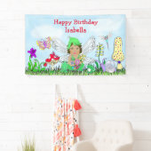 Personalisiert Happy Birthday Mairy Tale Themed Banner (Insitu)