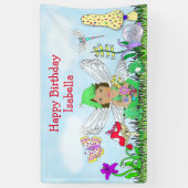 Personalisiert Happy Birthday Mairy Tale Themed Banner (Vertikal)