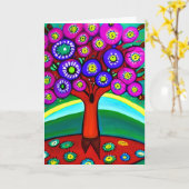 Personalisiert Happy Birthday Mama Karte (Gelbe Blume)