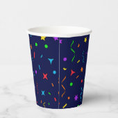Personalisiert Happy Birthday - Paper Cups Pappbecher (Rechts)