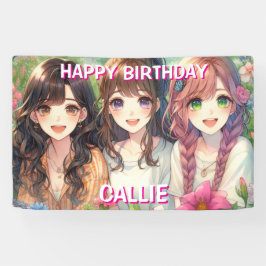 Personalisiert Happy Birthday Party Banner