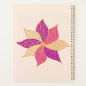 Personalisiert Happy Blume Planner Planer (Rückseite)