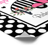 Personalisiert Happy Campers Poster (Ecke)