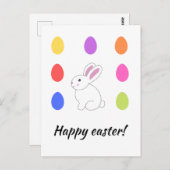 Personalisiert Happy Easter Postkarte (Vorne/Hinten)