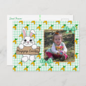 Personalisiert Happy Easter Postkarte (Vorne/Hinten)
