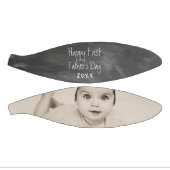 Personalisiert Happy First Vathers Day Mini Basketball (Panele)