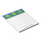 Personalisiert Happy Frogs Notepad Notizblock (angewinkelt)