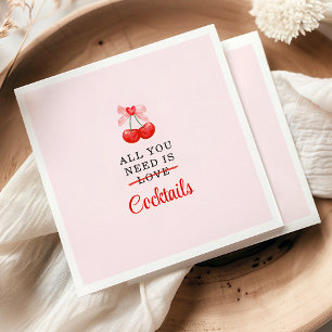 Personalisiert Happy Galentine's Day Party Serviette