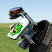 Personalisiert Happy Gator Golf Putter Cover Headcover (In Situ)