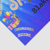 personalisiert Happy Geburtstag Seidenpapier (Ausschnitt)