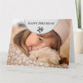 Personalisiert Happy Geburtstagskarte Karte (Vorderseite)