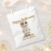 PERSONALISIERT Happy Halloween | BIG EYE MUMMY Geschenktütchen (Ausgeschnitten)