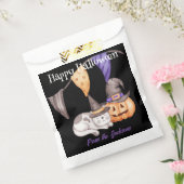Personalisiert Happy Halloween | CAT & PUMPKIN Geschenktütchen (Versiegelt)