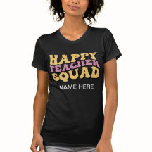 PERSONALISIERT HAPPY LEHRER SQUAD
