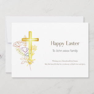 Personalisiert Happy Oaster Christliche Karte