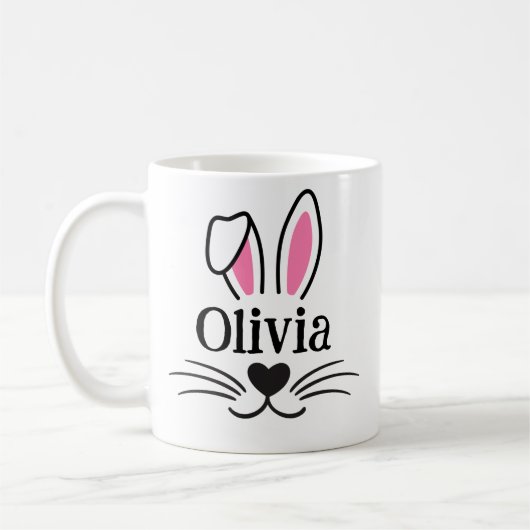 Personalisiert Happy Oaster Tasse (Links)