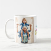 Personalisiert Happy Oster Foto Tasse - Benutzerde (Links)