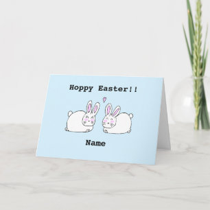 Personalisiert Happy Ostercard Karte