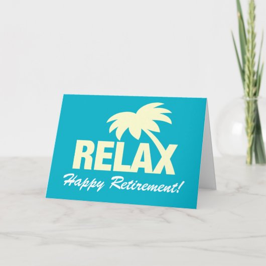 Personalisiert Happy Retirement Grußkarte Karte (Vorderseite)