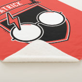 Personalisiert HARRY POTTER™-Abzeichen Sherpadecke (3/4)