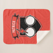 Personalisiert HARRY POTTER™-Abzeichen Sherpadecke (Vorderseite (Horizontal))