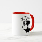 Personalisiert HARRY POTTER™-Abzeichen Tasse (VorderseiteRechts)