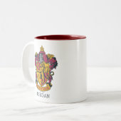 Personalisiert Harry Potter | Gryffindor House Wap Zweifarbige Tasse (Vorderseite Links)