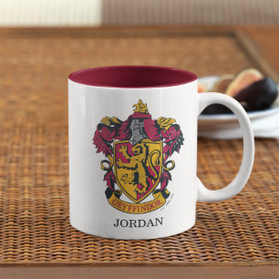 Personalisiert Harry Potter   Gryffindor House Wap Zweifarbige Tasse