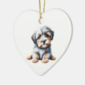 Personalisiert Havanese Welppy Keramik Ornament (Links)