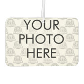 Personalisiert Heart Shaped Air Freshener Autolufterfrischer (Rückseite)