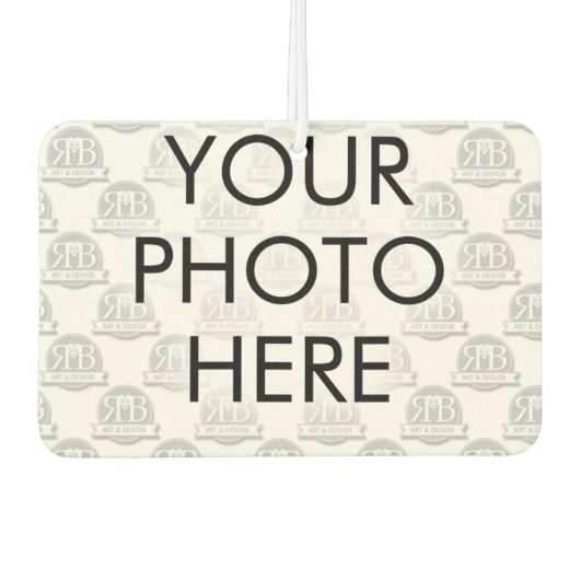 Personalisiert Heart Shaped Air Freshener Autolufterfrischer (Vorderseite)