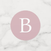 Personalisiert Hello Baby Minimalistisch Baby Dusc Konfetti (Klein Vorderseite)