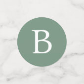 Personalisiert Hello Baby Minimalistisch Baby Dusc Konfetti (Klein Vorderseite)