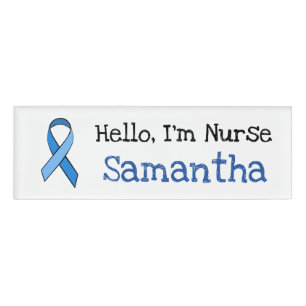 Personalisiert Hello, Im Nurse Name Tag Namenschild