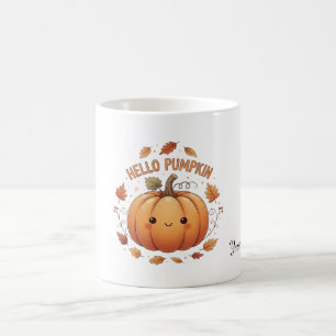 Personalisiert Hello Pumpkin Coffee Tasse