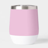 Personalisiert hellrosa modern (Rückseite)