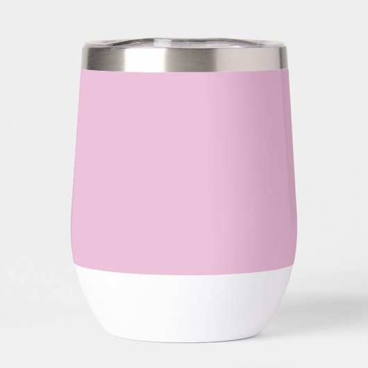 Personalisiert hellrosa modern (Rückseite)