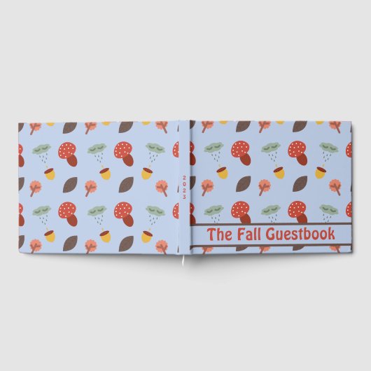 Personalisiert Herbst Gästebuch (Voll)