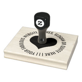 Personalisiert herzenförmige Briefmarke aus Kautsc Gummistempel