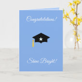 Personalisiert Herzlichen Glückwunsch an Shine Bri Karte (Gelbe Blume)