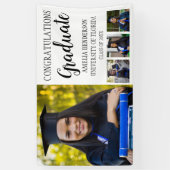 Personalisiert Herzlichen Glückwunsch Foto Abschlu Banner (Vertikal)